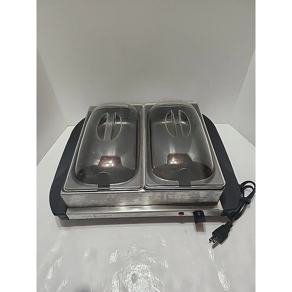 Cook's‎ Essential Non Stick Buffet Server 2 Trays 13 X 7